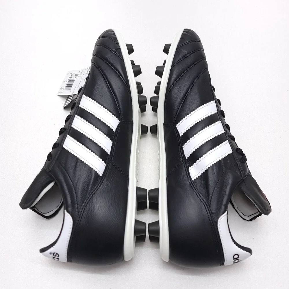 Adidas Copa Mundial Soccer Cleats Mens 10 Black White K-Leather‎ Made in Germany